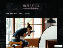 Tablet Screenshot of nicolenixon.net